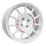 Jante aluminium OZ Leggenda, 7x17 ET42 4x108 75, weiß
