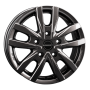 Jante aluminium Borbet CW5, 6,5x16 ET66 5x130 89,1, mistral anthracite glossy