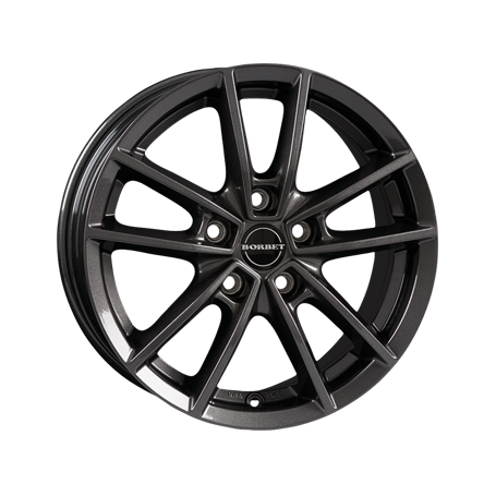 Jante aluminium Borbet W, 8x20 ET45 5x114,3 72,5, mistral anthracite glossy