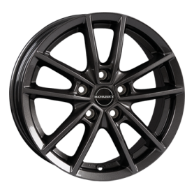 Jante aluminium Borbet W, 8x20 ET27 5x112 66,7, mistral anthracite glossy