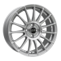 Jante aluminium OZ Superturismo LM, 7x17 ET42 4x100 68, matt race silber mit schwarzer Schrift