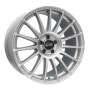 Jante aluminium OZ Superturismo Dakar, 9x21 ET35 5x120 64,1, matt race silber mit schwarzer Schrift