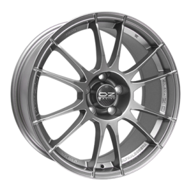 Jante aluminium OZ Ultraleggera, 8x17 ET48 5x100 68, matt graphit silber