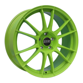 Jante aluminium OZ Ultraleggera HLT, 8x19 ET35 5x100 68, acid green