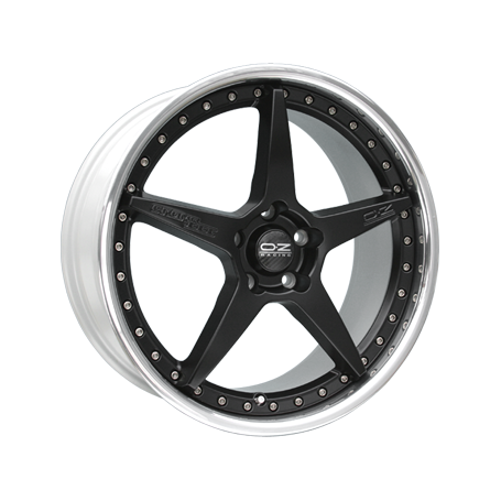 Jante aluminium OZ Crono III, 9,5x20 ET59 5x114,3 75, schwarz matt lackiert