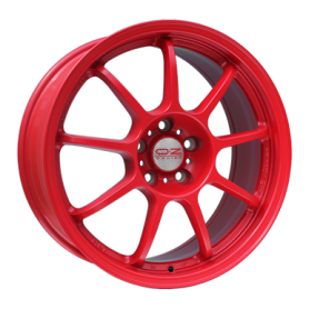 Jante aluminium OZ Alleggerita HLT, 12x18 ET68 5x130 71,6, rot