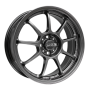 Jante aluminium OZ Alleggerita HLT, 7x16 ET37 4x100 68, matt graphit silber