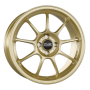 Jante aluminium OZ Alleggerita HLT, 7x16 ET42 4x100 68, race Gold