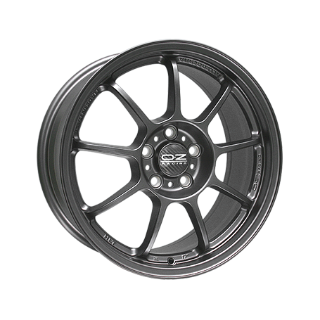 Jante aluminium OZ Alleggerita HLT, 7x17 ET40 5x114,3 75, matt graphit silber
