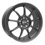 Jante aluminium OZ Alleggerita HLT, 7x17 ET40 5x114,3 75, matt graphit silber