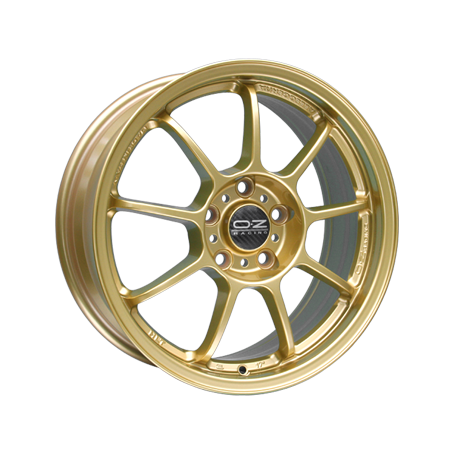 Jante aluminium OZ Alleggerita HLT, 7x17 ET40 5x114,3 75, race Gold
