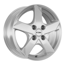 Jante aluminium Rial Kodiak, 6x15 ET39 4x100 56,6, polar-silber