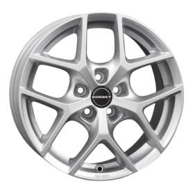 Jante aluminium Borbet Y, 8,5x19 ET48 5x112 66,5, crystal silver