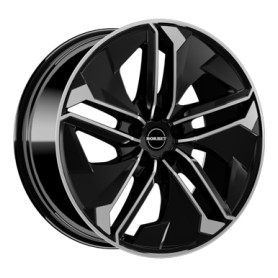 Jante aluminium Borbet TX, 9x21 ET38 5x108 63,4, black polished glossy