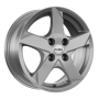 Jante aluminium Rial Kodiak, 5,5x14 ET39 4x100 56,6, graphit