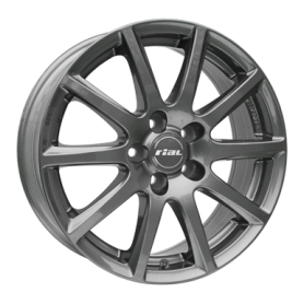 Jante aluminium Rial Milano, 6,5x16 ET50 5x108 63,4, titanium