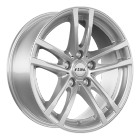 Jante aluminium Rial X10, 8x19 ET40 5x112 57,1, polar-silber