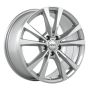 Jante aluminium Rial M12, 8x19 ET38 5x112 66,5, polar-silber