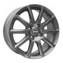 Jante aluminium Rial Milano, 5,5x14 ET35 4x100 63,3, titanium