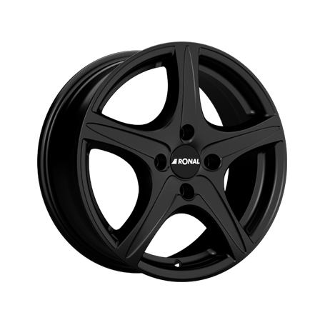 Jante aluminium Ronal R56, 6x15 ET40 4x114,3 76, mattschwarz