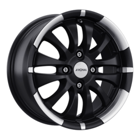 Jante aluminium Ronal R59, 6x15 ET35 4x100 68, jetblack-matt-hornkopiert