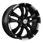 Jante aluminium Ronal R59, 7,5x17 ET45 5x120 65,1, jetblack-matt-hornkopiert