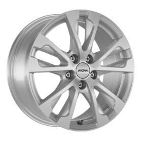 Jante aluminium Ronal R61, 7,5x17 ET50 5x114,3 82, kristallsilber-matt