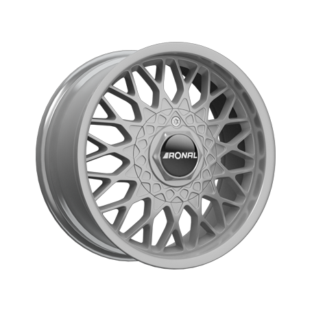 Jante aluminium Ronal LS, 7,5x15 ET25 4x100 57,1, silber-hornkopiert