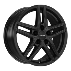 Jante aluminium Ronal R65, 6,5x16 ET40 5x114,3 82, jetblack-matt