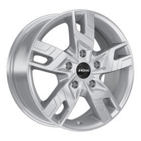 Jante aluminium Ronal R64, 7x17 ET55 5x120 65,06, silber