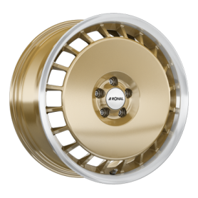 Jante aluminium Ronal R50 AERO, 8x18 ET45 5x112 76, racing-gold-hornkopiert