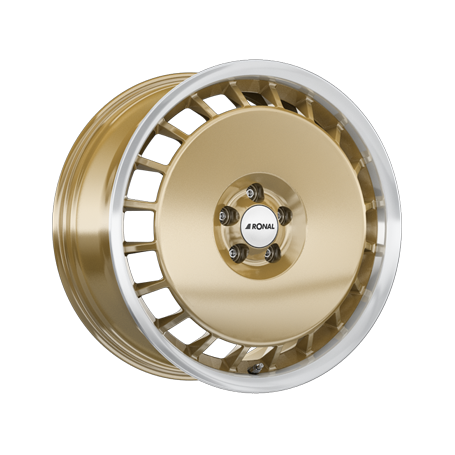 Jante aluminium Ronal R50 AERO, 8x18 ET45 5x112 76, racing-gold-hornkopiert