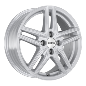 Jante aluminium Ronal R65, 6,5x16 ET26 4x108 65,03, silber