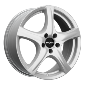Jante aluminium Ronal R42, 6,5x15 ET45 5x114,3 82, kristallsilber