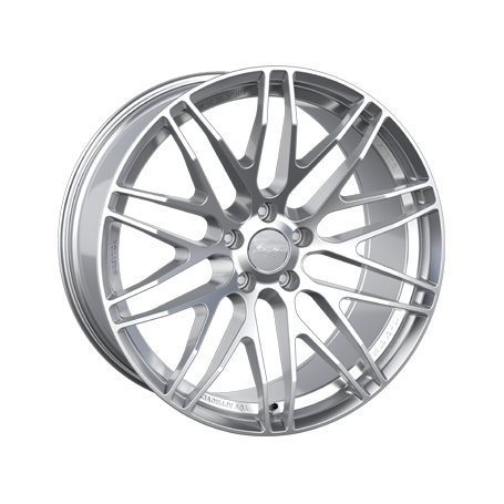 Jante aluminium Breyton Spirit R, 8,5x19 ET42 5x120 72,5, hyper silver undercut