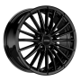 Jante aluminium Ronal R68, 8x18 ET50 5x108 76, jetblack