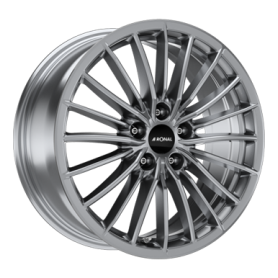 Jante aluminium Ronal R68, 8x18 ET43 5x112 76, hyper grey