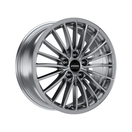 Jante aluminium Ronal R68, 8x18 ET43 5x112 76, hyper grey