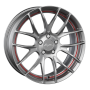 Jante aluminium Breyton Race GTS-R, 7x17 ET48 5x112 66,5, matt gun red circle undercut