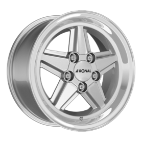 Jante aluminium Ronal R9, 7x16 ET20 5x120 82, silber-hornkopiert