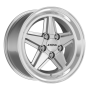 Jante aluminium Ronal R9, 7x16 ET20 5x120 82, silber-hornkopiert