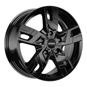 Jante aluminium Ronal R64, 7x17 ET46 5x108 65,05, jetblack