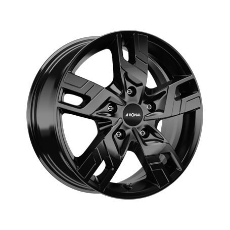 Jante aluminium Ronal R64, 7x17 ET46 5x108 65,05, jetblack