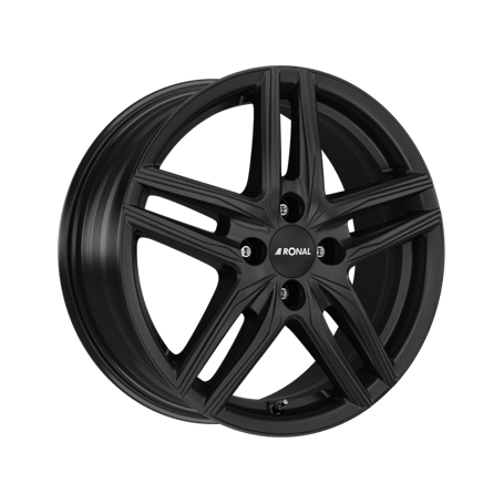 Jante aluminium Ronal R65, 6,5x16 ET32 4x108 65,1, jetblack-matt