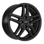 Jante aluminium Ronal R65, 6,5x16 ET32 4x108 65,1, jetblack-matt