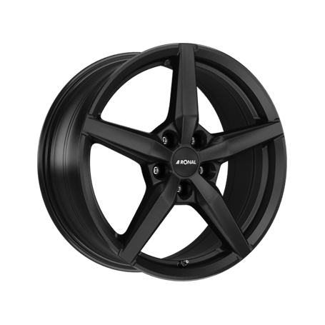 Jante aluminium Ronal R69, 7,5x17 ET45 5x108 76, jetblack-matt