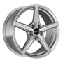 Jante aluminium Ronal R69, 7,5x17 ET48 5x100 68, platinum silber