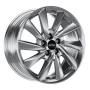 Jante aluminium Ronal R70, 9x18 ET40 5x114,3 82, platinum silber
