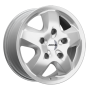 Jante aluminium Ronal R44, 6,5x16 ET60 5x160 65,1, kristallsilber