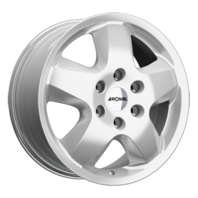 Jante aluminium Ronal R44, 7x17 ET55 6x130 84, kristallsilber